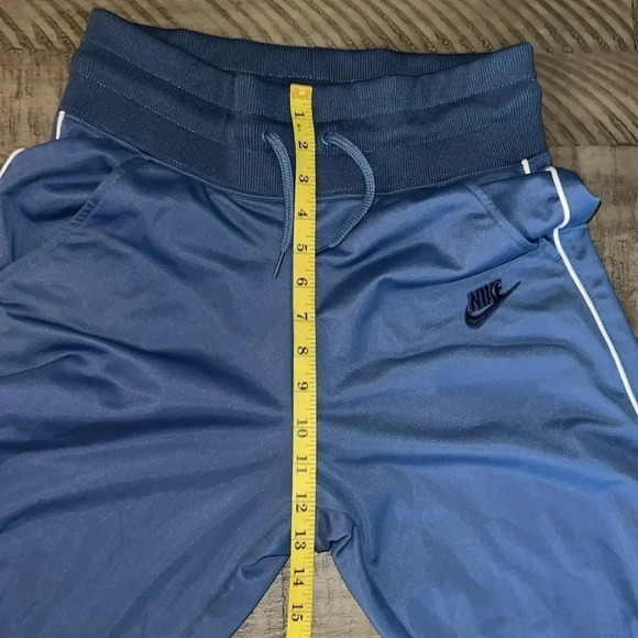 Women’s Nike Blue/White Color Block Joggers Sweat Pants - Size Small - Picture 9 of 10